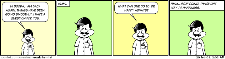 ask booda : happiness